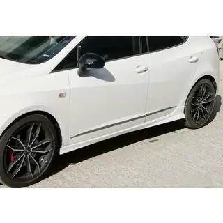 Sānu sliekšņi DPT V-3 (melns spīdīgs) Seat Ibiza 2017– foto 1