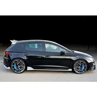 Sānu sliekšņi DPT V-3 (2017-2020, spīdīgi melni) Seat Leon 2013–2020 foto 4