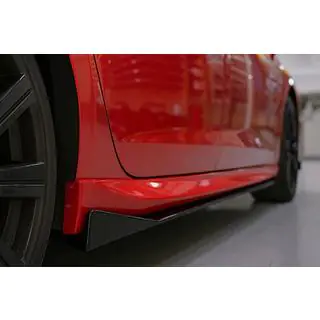 Universālie sānu sliekšņu uzlikas DPT Aero Black (spīdīgi melns) foto 1