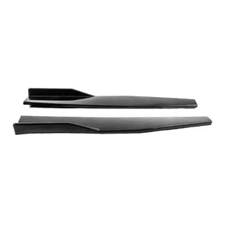 Universālie sānu sliekšņu uzlikas DPT Aero Black (spīdīgi melns) foto 4