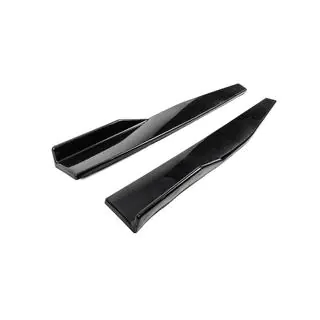 Universālie sānu sliekšņu uzlikas DPT Aero Black (spīdīgi melns) foto 3