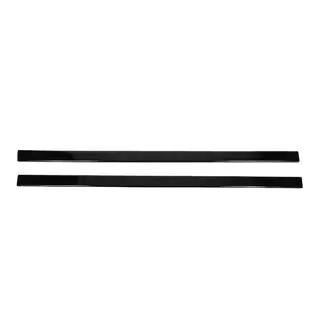 Universāla sliekšņu lūpa DPT Lower Lip Black (spīdīgi melna) foto 1