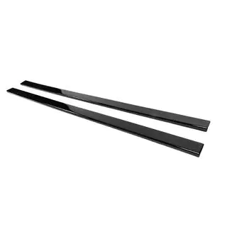 Universāla sliekšņu lūpa DPT Lower Lip Black (spīdīgi melna) foto 2