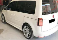 Volkswagen Caddy 2010–2015 DPT sānu sliekšņi (krāsošanai) foto 1