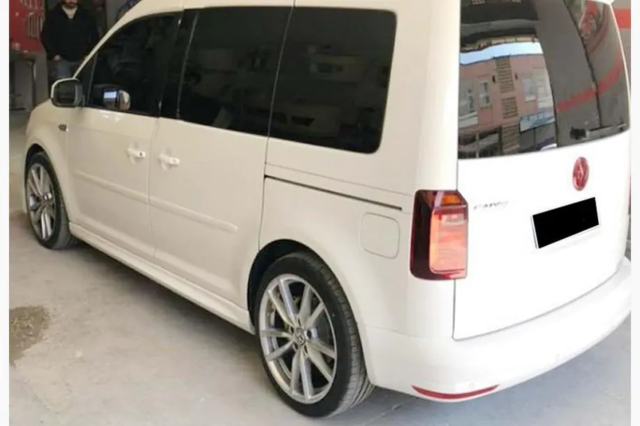 Volkswagen Caddy 2010–2015 DPT sānu sliekšņi (krāsošanai) Image