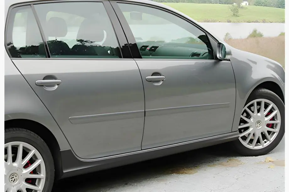 Volkswagen Golf 6 2008–2014 Sānu sliekšņi DPT V-1 (HB, krāsošanai) Image