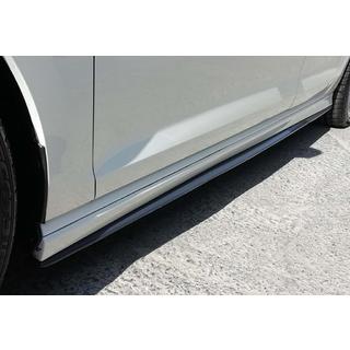 Sānu sliekšņu uzlikas DPT V-2 (spīdīgi melnas) Volkswagen Golf 7/E-Golf 2012–2020 foto 2