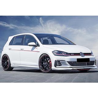 Sānu sliekšņi DPT V-5 (melns spīdīgs) Volkswagen Golf 7/E-Golf 2012–2020 foto 1