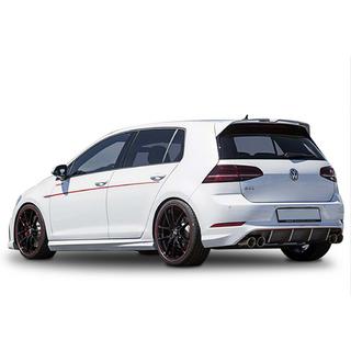 Sānu sliekšņi DPT V-5 (melns spīdīgs) Volkswagen Golf 7/E-Golf 2012–2020 foto 3