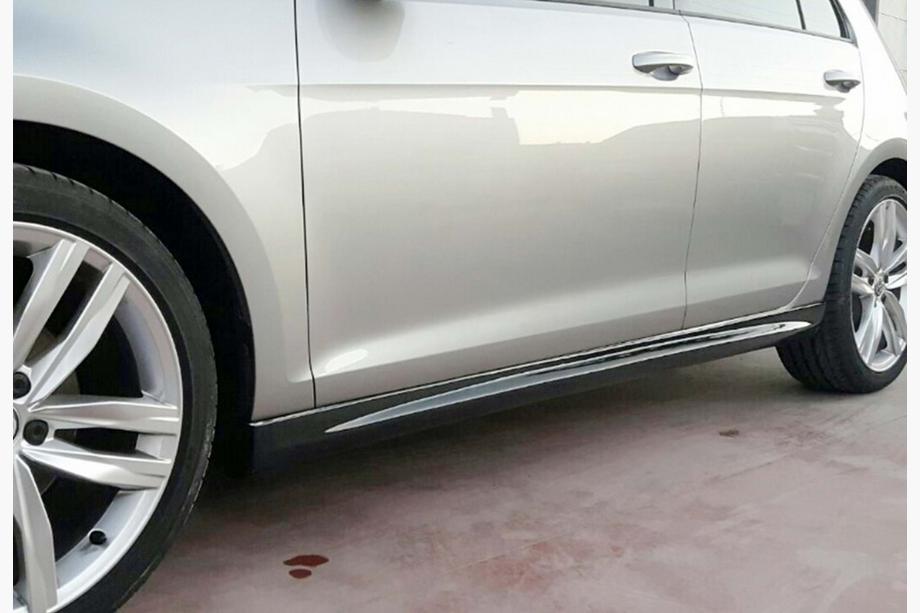 Volkswagen Golf 7/E-Golf 2012–2020 Sānu sliekšņi DPT V-8 (krāsošanai) Image