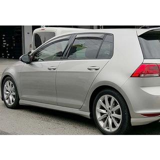 Sānu sliekšņi DPT V-9 (melns spīdīgs) Volkswagen Golf 7/E-Golf 2012–2020 foto 2