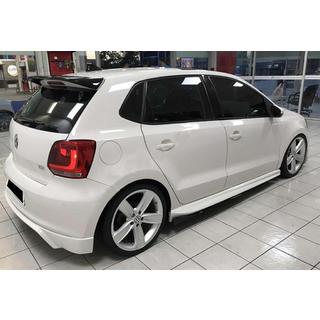 Sānu svārki DPT V-1 (melns spīdīgs) foto 2