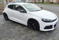 Volkswagen Scirocco 2008–2017 Sānu svārki DPT V-1 (melns spīdīgs) foto 2