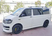 Volkswagen T6 2015–2024 DPT sānu sliekšņi (garā riteņu bāze, krāsošanai) foto 2