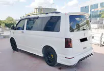 Volkswagen T6 2015–2024 DPT sānu sliekšņi (garā riteņu bāze, krāsošanai) foto 3