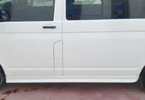 Volkswagen T6 2015–2024 DPT sānu sliekšņi (garā riteņu bāze, krāsošanai) foto 1