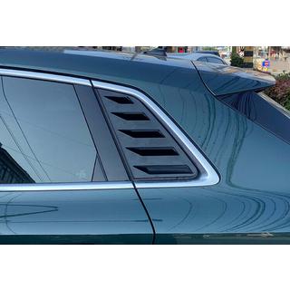 Aizmugurējo sānu logu uzlikas DPT V-1 (melns spīdīgs, 2 gab.) Audi A3 2012–2020 foto 1