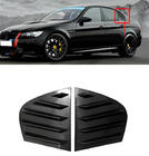 BMW 3. sērija E90/E91 2005–2011 Aizmugurējo logu uzlikas DPT (melns spīdīgs, 2 gab.) foto 1