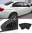 BMW 3. sērija F30/F31 2012–2019 Aizmugurējo logu uzlikas DPT (melns spīdīgs, 2 gab.) foto 1