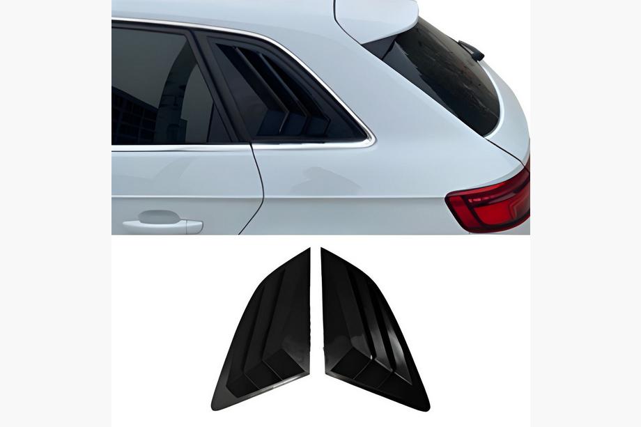 Audi A3 2012–2020 Aizmugurējo logu uzlikas DPT V-2 (melns spīdīgs, 2 gab.) Image