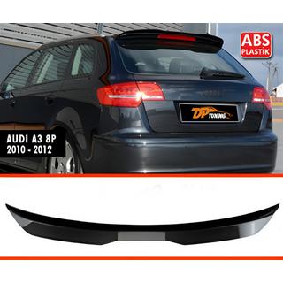 DPT V-1 spoilers (2010-2012, HB, melns spīdīgs) Audi A3 2003–2012 foto 1