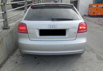Audi A3 2003–2012 Spoileris DPT V-3 (spīdīgi melns) foto 6