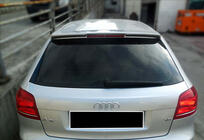 Audi A3 2003–2012 Spoileris DPT V-3 (spīdīgi melns) foto 1