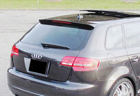 Audi A3 2003–2012 Spoileris DPT V-4 (spīdīgi melns) foto 2