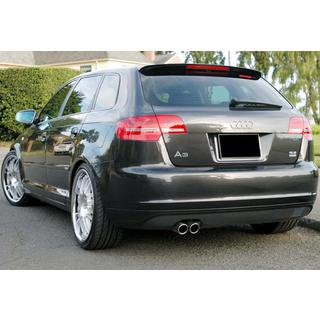 Spoileris DPT V-4 (spīdīgi melns) Audi A3 2003–2012 foto 3