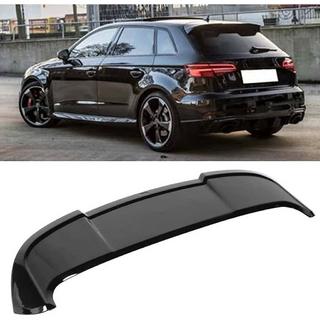DPT V-2 spoileris (HB, spīdīgi melns) Audi A3 2012–2020 foto 2