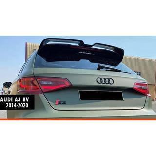 Spoileris DPT V-3 (hečbeks, 5 durvis, melns spīdīgs) Audi A3 2012–2020