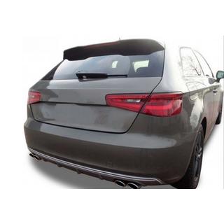 Spoileris DPT V-4 (2012-2016, spīdīgi melns) Audi A3 2012–2020 foto 2