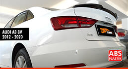 Audi A3 2012–2020 Spoileris DPT V-5 (spīdīgi melns) foto 3