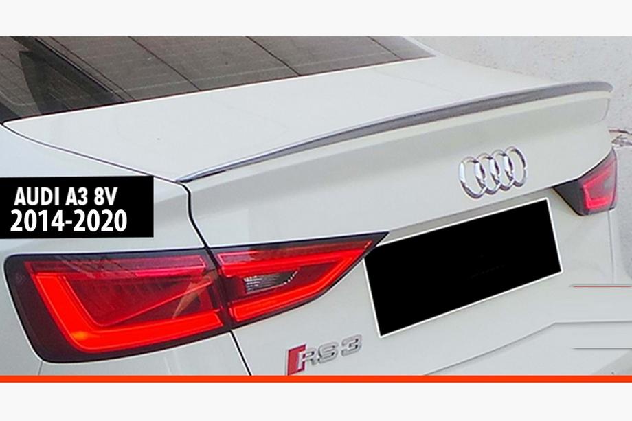Audi A3 2012–2020 DPT V-6 spoilers (2014-2020, spīdīgi melns) Image
