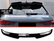 Audi A3 2020– DPT V-1 spoileris (HB, melns spīdīgs) foto 1