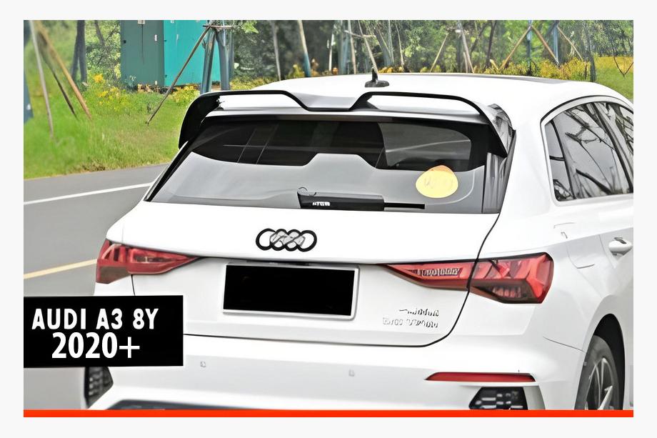 Audi A3 2020– DPT V-2 spoileris (HB, spīdīgi melns) Image