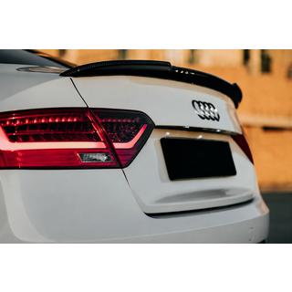 Spoileris DPT V-1 (Sedan, spīdīgi melns) Audi A5 2007–2015 foto 1