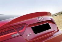Audi A5 2007–2015 Spoileris DPT V-2 (Sedan, spīdīgi melns) foto 6