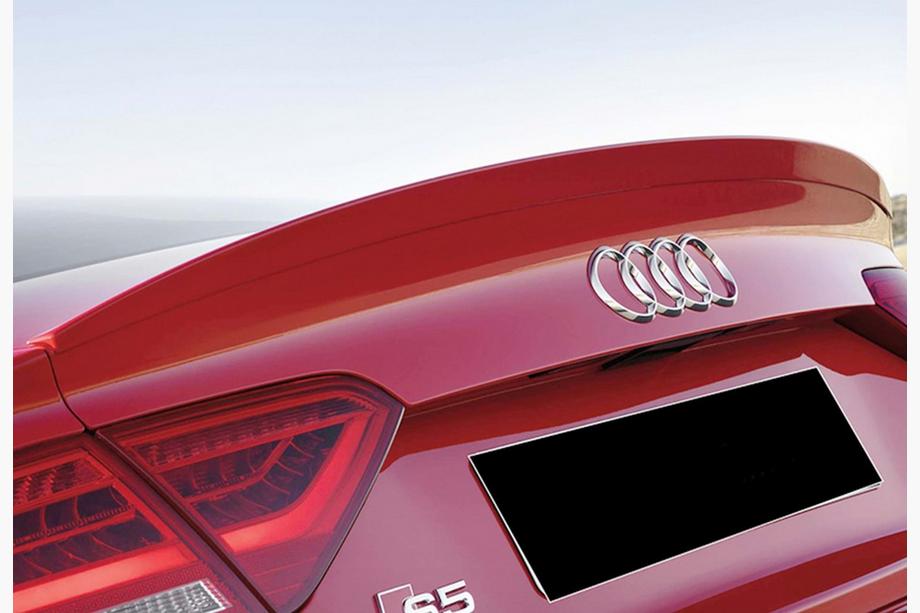 Audi A5 2007–2015 Spoileris DPT V-2 (Sedan, spīdīgi melns) Image