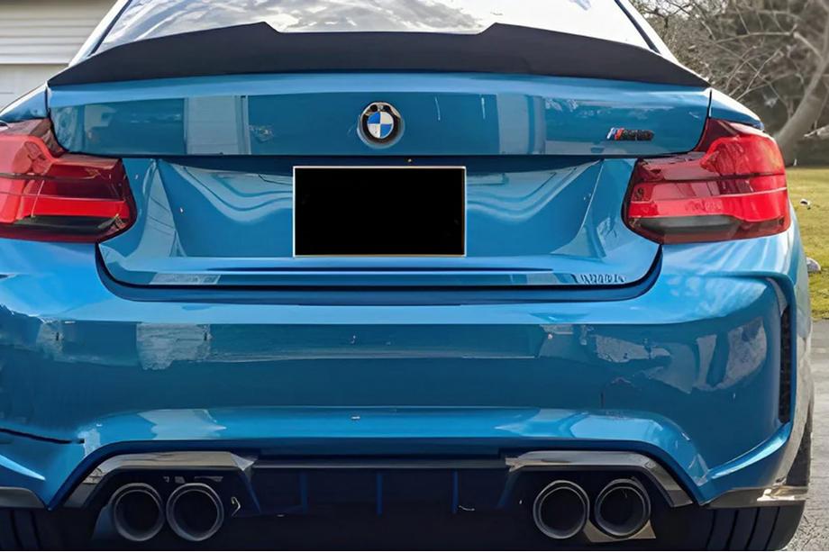BMW 2. sērija F22/F23 2014–2021 PSM stila spoileris (F22, spīdīgi melns) Image
