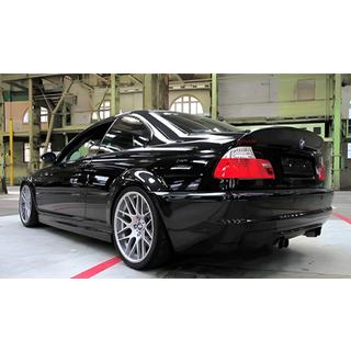 CSL stila spoileris (priekš Coupe, spīdīgi melns) BMW 3. sērija E46 1998–2006 foto 1