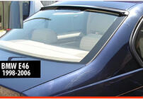 BMW 3. sērija E46 1998–2006 Apdares uzlika (SD, spīdīgi melna) foto 1