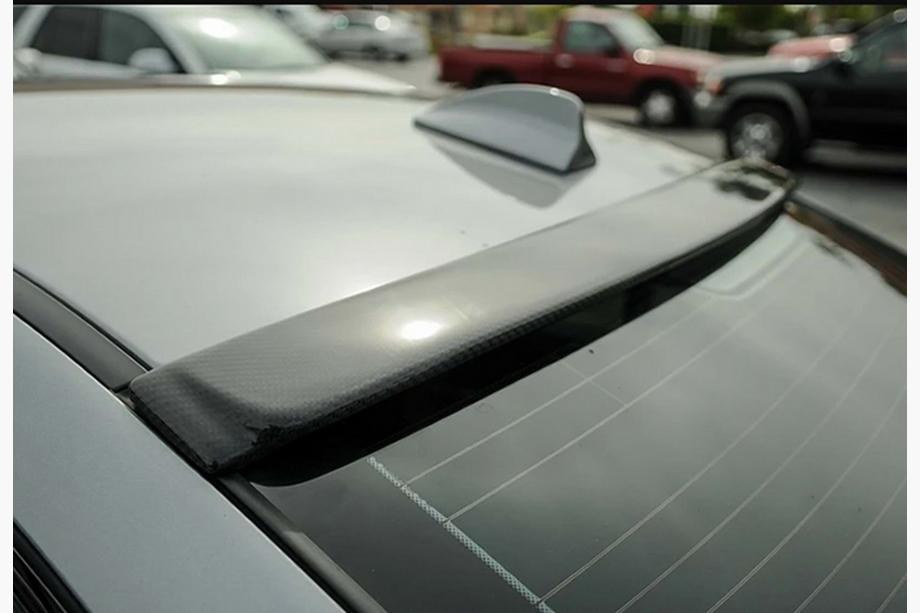 BMW 3. sērija E90/E91 2005–2011 ACS-Style aizmugurējā stikla spoilers (spīdīgi melns) Image
