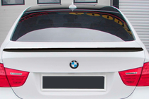 BMW 3. sērija E90/E91 2005–2011 M3-Style spoileris (E90, spīdīgi melns) foto 4