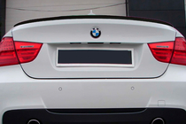 BMW 3. sērija E90/E91 2005–2011 M3-Style spoileris (E90, spīdīgi melns) foto 3