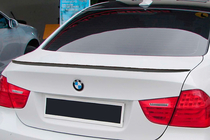 BMW 3. sērija E90/E91 2005–2011 M3-Style spoileris (E90, spīdīgi melns) foto 5