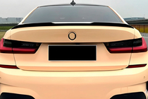 BMW 3. sērija G20/G21 2018– M3 stila spoileris (G20/G80, spīdīgi melns) foto 1