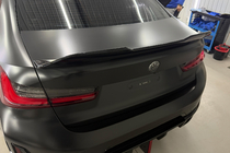 BMW 3. sērija G20/G21 2018– PSM-Style aizmugurējais spoileris (G20/G80, spīdīgi melns) foto 2