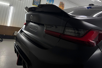BMW 3. sērija G20/G21 2018– PSM-Style aizmugurējais spoileris (G20/G80, spīdīgi melns) foto 7