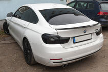 BMW 4 sērija F32/F33/F36 2012–2020 PSM stila spoileris (F32, spīdīgi melns) foto 1